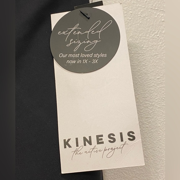 Kinesis high waisted 7” length workout shorts in black - Picture 7 of 7